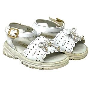 The Children’s Place Infant Girls White Sandals Size 3M